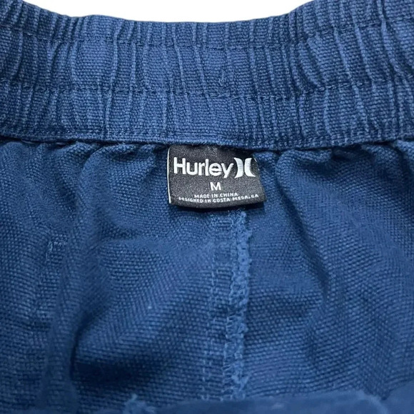Hurley Navy Outsider Beachside Pants on Drawstring M - Picture 3 of 5